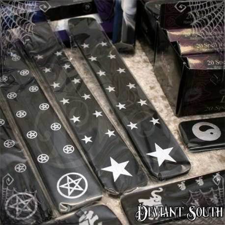 Black Stick Incense Holder - Star