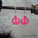 Deviant South Peace Earrings - Pink