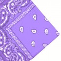 Paisley Bandana Purple