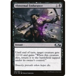 Magic: The Gathering MTG Single - Core Set 2019 (M19) - Abnormal Endurance