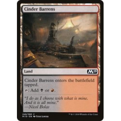 MTG Single - Core Set 2019 - Cinder Barrens