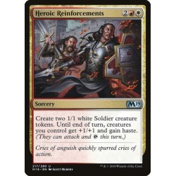 MTG Single - Core Set 2019 - Heroic Reinforcements