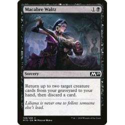 MTG Single - Core Set 2019 - Macabre Waltz