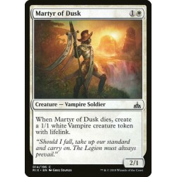 MTG Single - Rivals of Ixalan - Matyr of Dusk