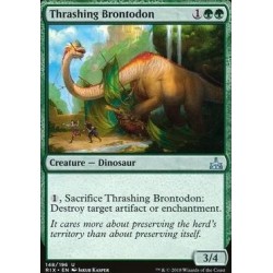 MTG Single - Rivals of Ixalan - Thrashing Brontodon