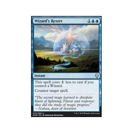 MTG Single - Dominaria - Wizard's Retort