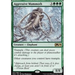 MTG Single - Core Set 2020 - Aggressive Mammoth